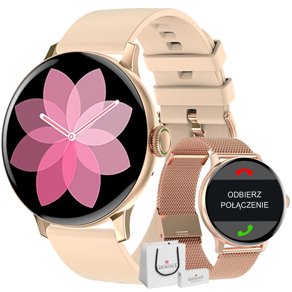 Women's Smartwatch GIEWONT Rose Gold GW330-1