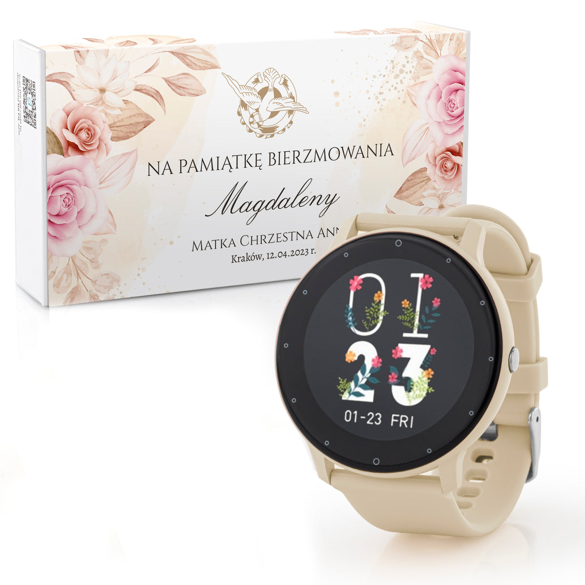 Women's Smartwatch GRAVITY Gift Confirmation Memorial with Dedication