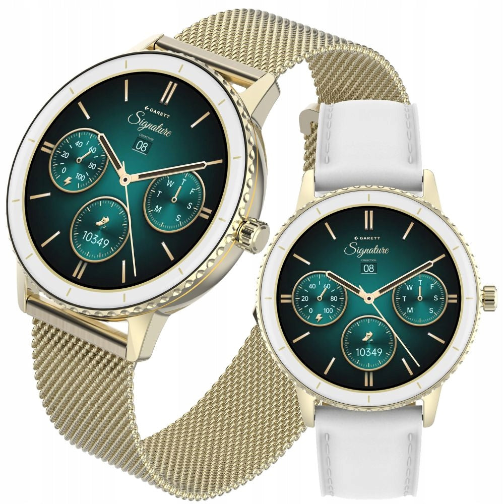 Women's Smartwatch Garett Grace gold mesh gift idea