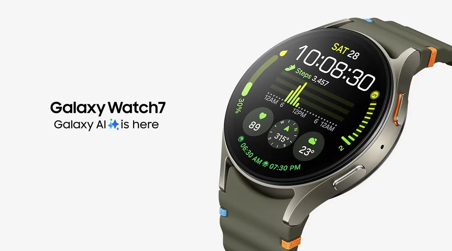 Women's Smartwatch Samsung Galaxy Watch7 (L305) 40mm green - LTE Manufacturer code SM-L305FZGAEUE