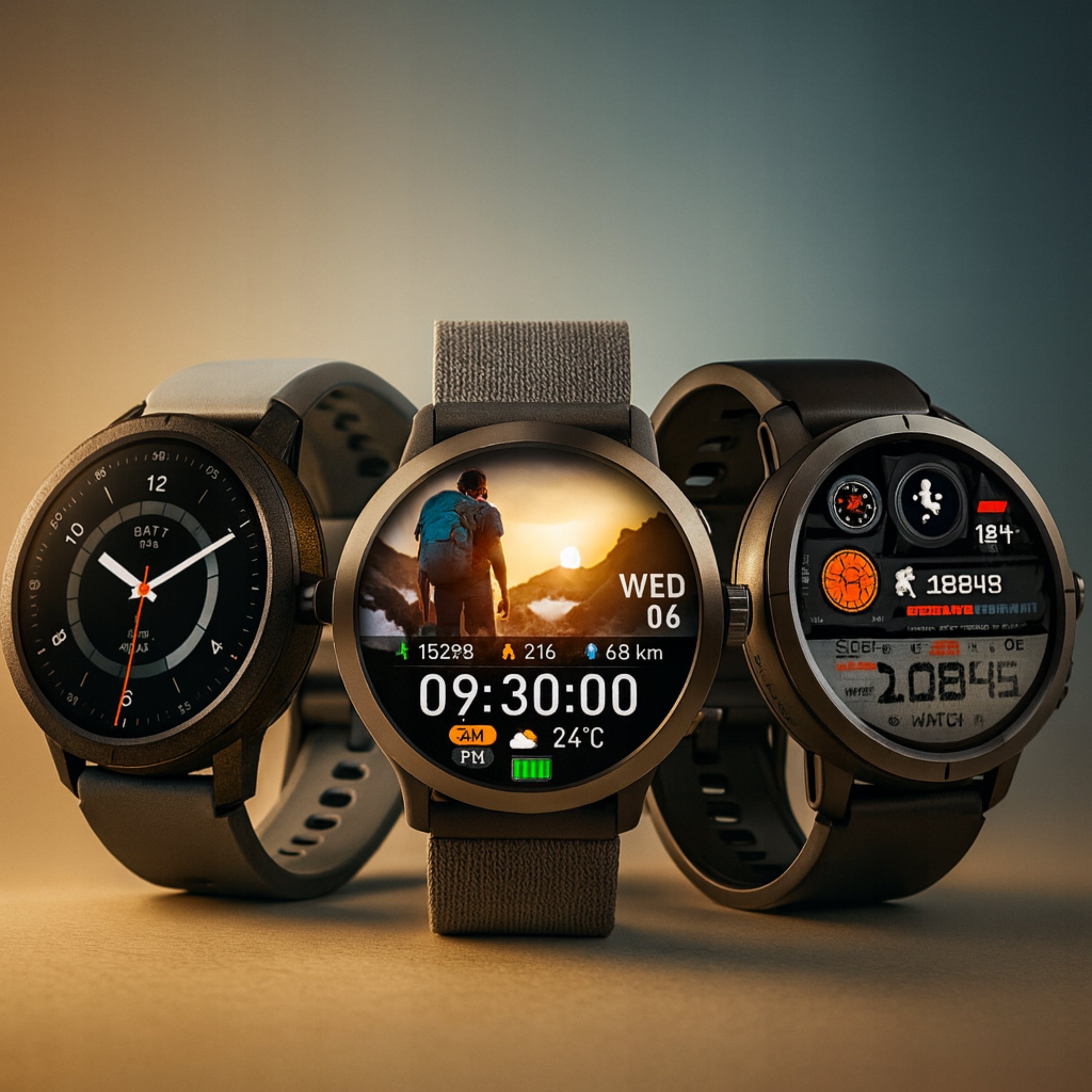 Women's Smartwatch Unisex 360mah 466x466 WATERPROOF 5ATM Packaging status original
