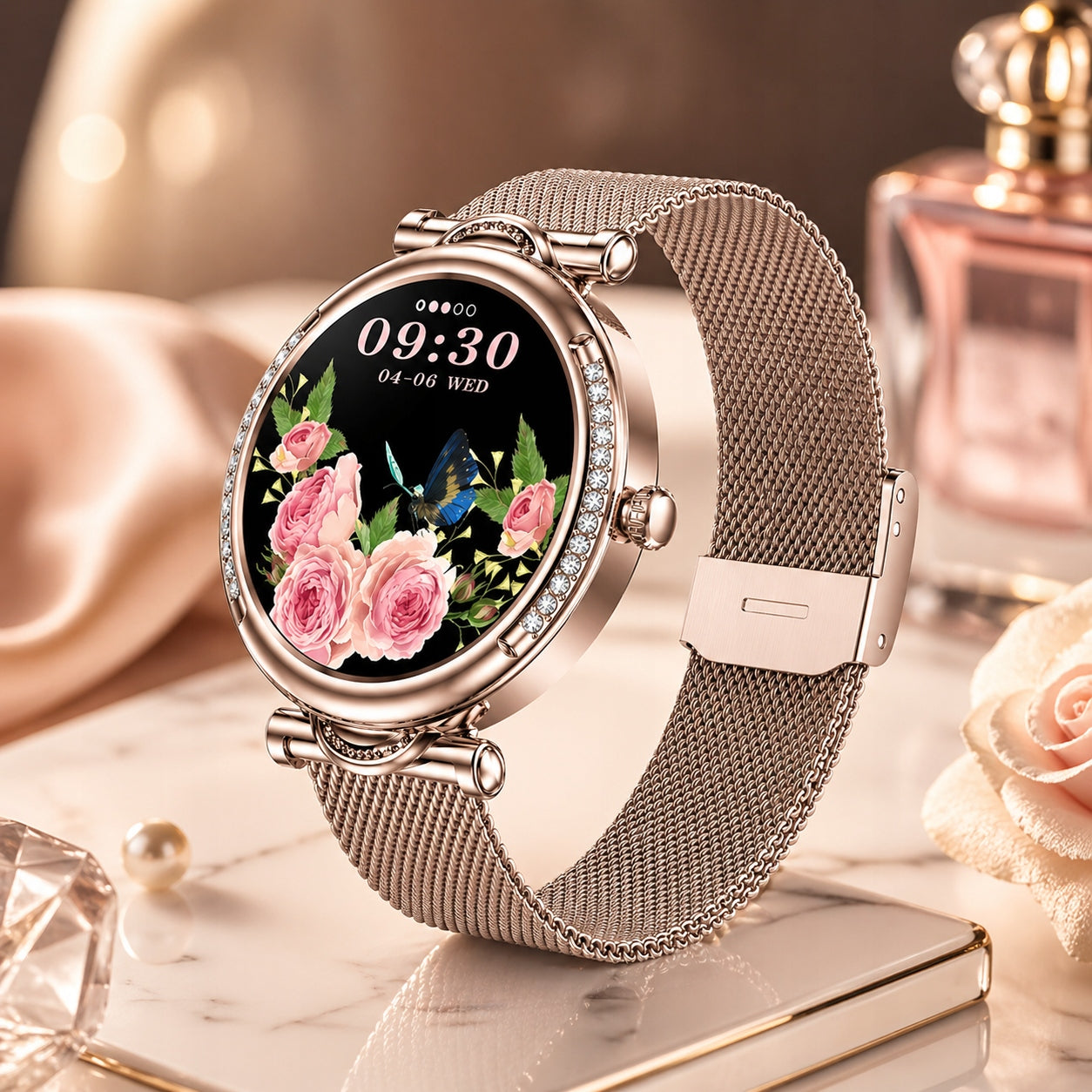 Women's Smartwatch with Bluetooth Talks Pulse SpO2 100 Sports Modes Brand no brand