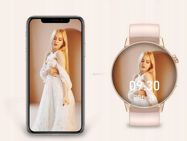 Women's Smartwatch with Pedometer, Heart Rate Monitor, Sleep Monitor, DIY Shield EAN (GTIN) 5905555632070