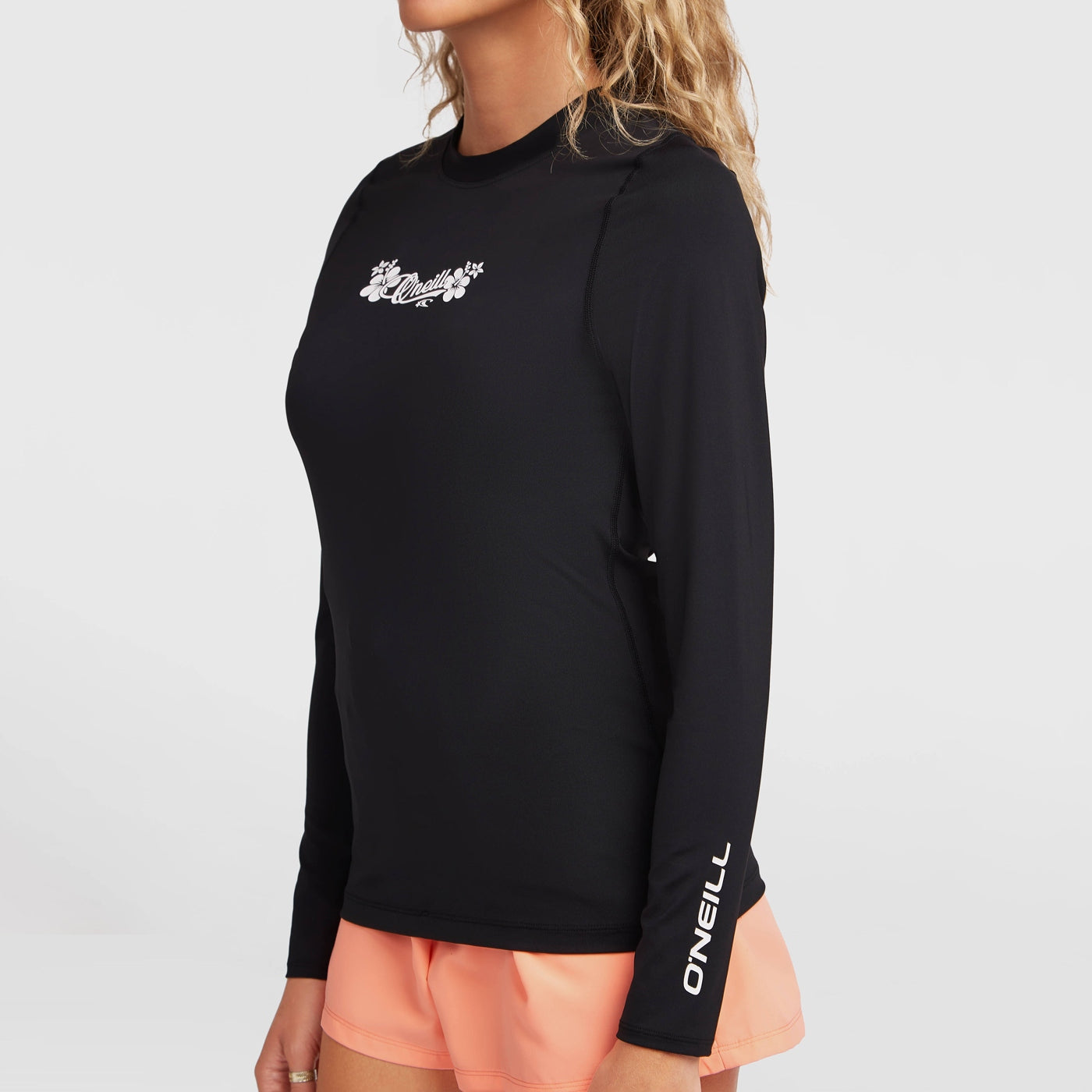 Women's UV Swimming Shirt O'NEILL SKINS L/SLV S O'NEILL Sleeve long sleeve