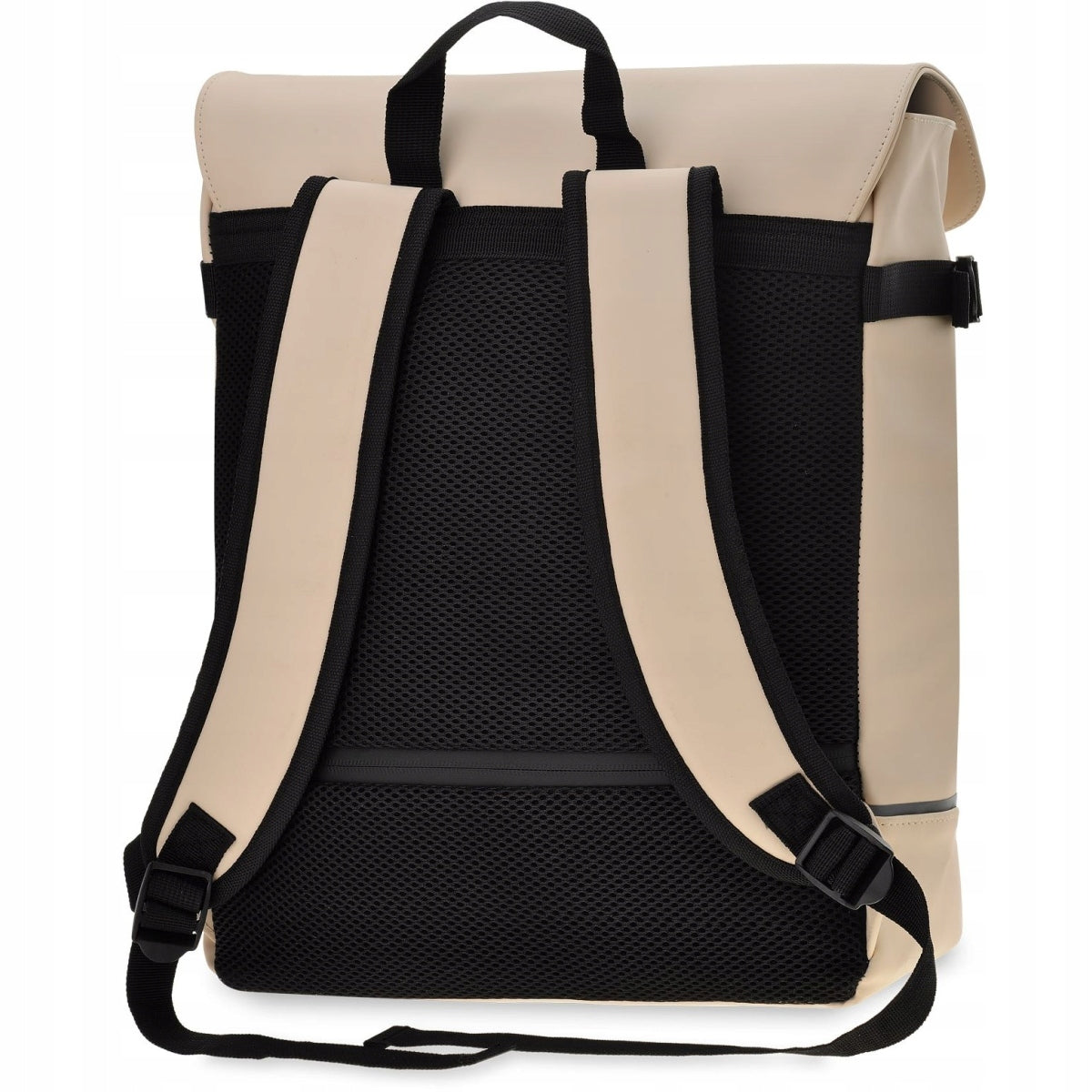 Women's Urban Laptop Work Backpack 14'' Elegant A4 Beige Brand Peterson