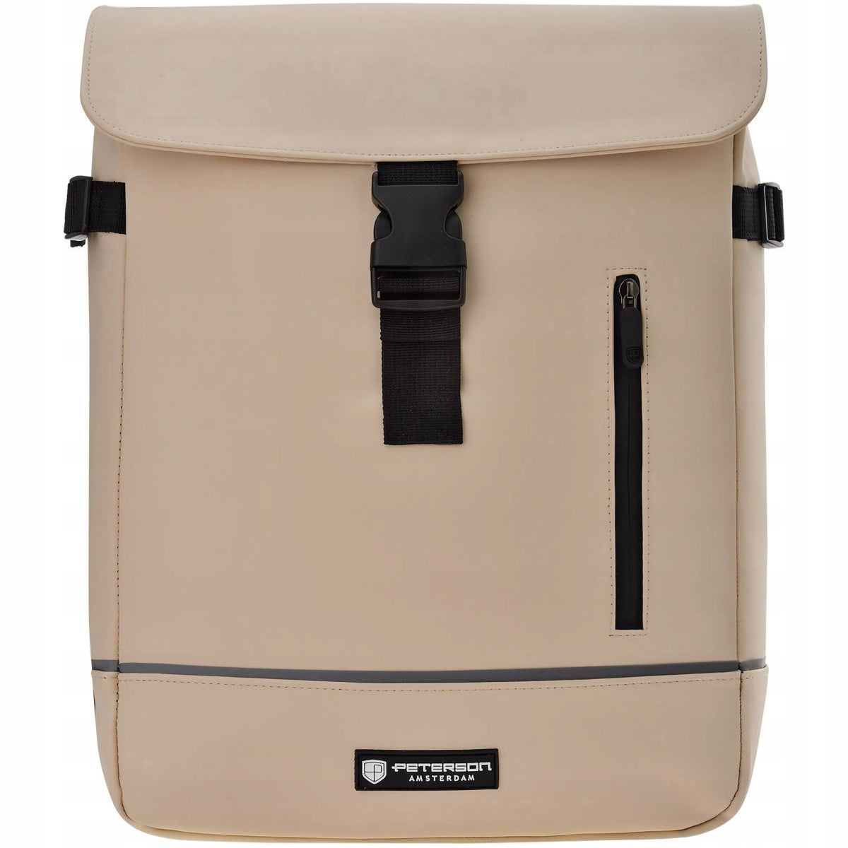 Women's Urban Laptop Work Backpack 14'' Elegant A4 Beige
