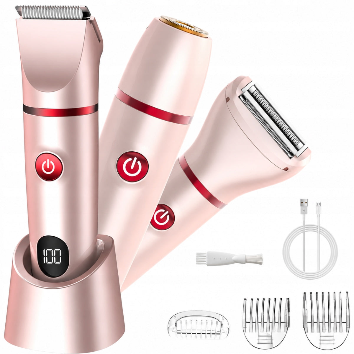 Women's WIRELESS HAIR REMOVER Shaver for Women Body Leg Bikini Armpits