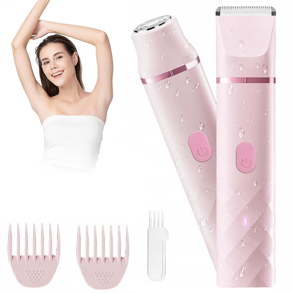 Women's WIRELESS HAIR REMOVER Shaver for Women Body Leg Bikini Armpits