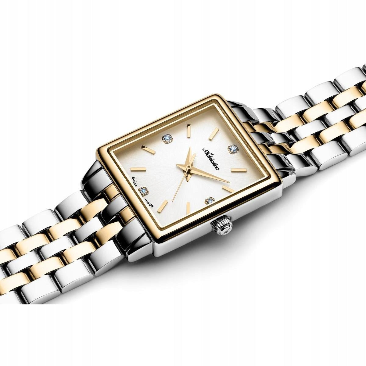 Women's Watch Adriatica A3850.2113Q ZIRCONS silver Manufacturer code A3850.2113Q