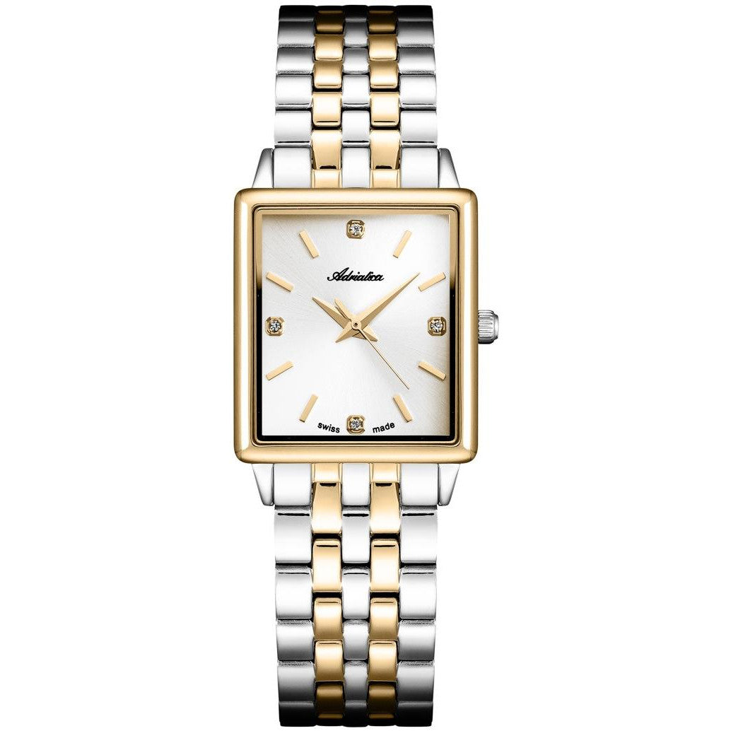 Women's Watch Adriatica A3850.2113Q ZIRCONS silver