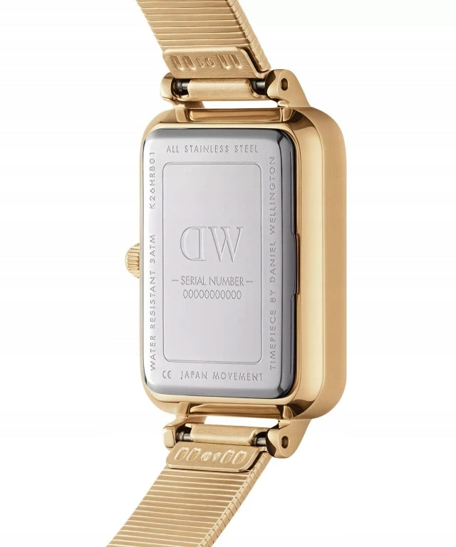Women's Watch DANIEL WELLINGTON Quadro Lumine Pressed Piano 20mm Product weight with unit packaging 0.3 kg