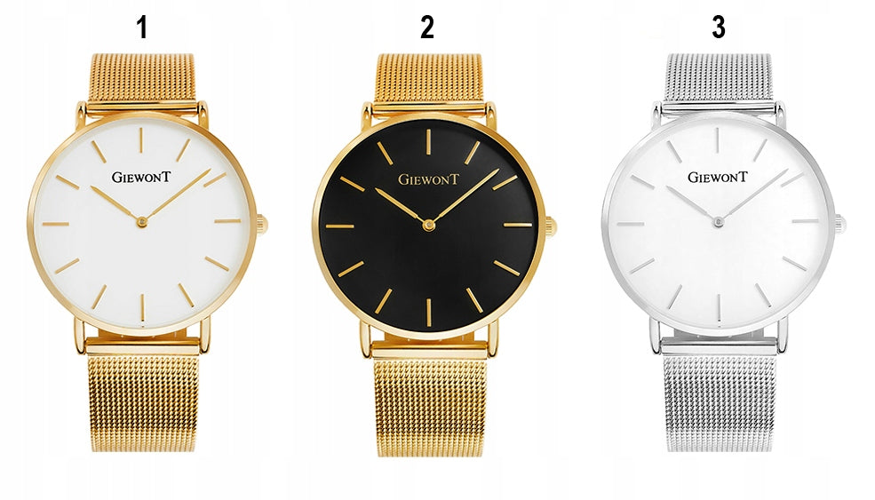 Women's Watch GIEWONT Bracelet Ideal for Gift GW1970+BOX+ENGRAVING Packaging status original