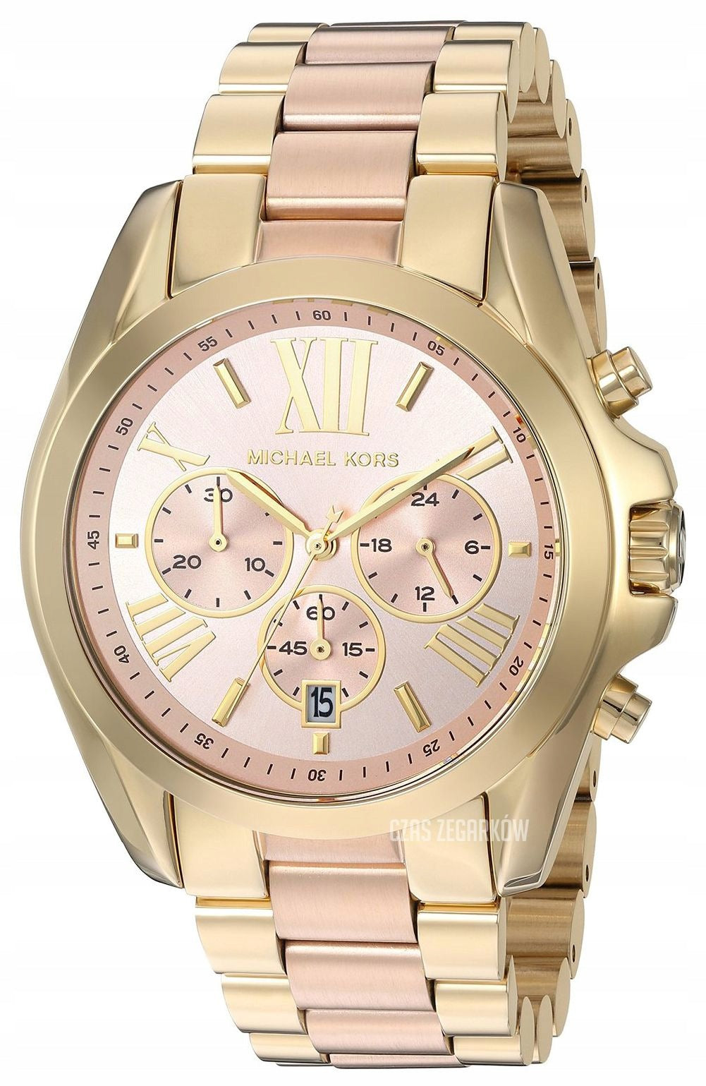 Women's Watch Michael Kors Bradshaw MK6359 – Bi-Color with Pink Gold