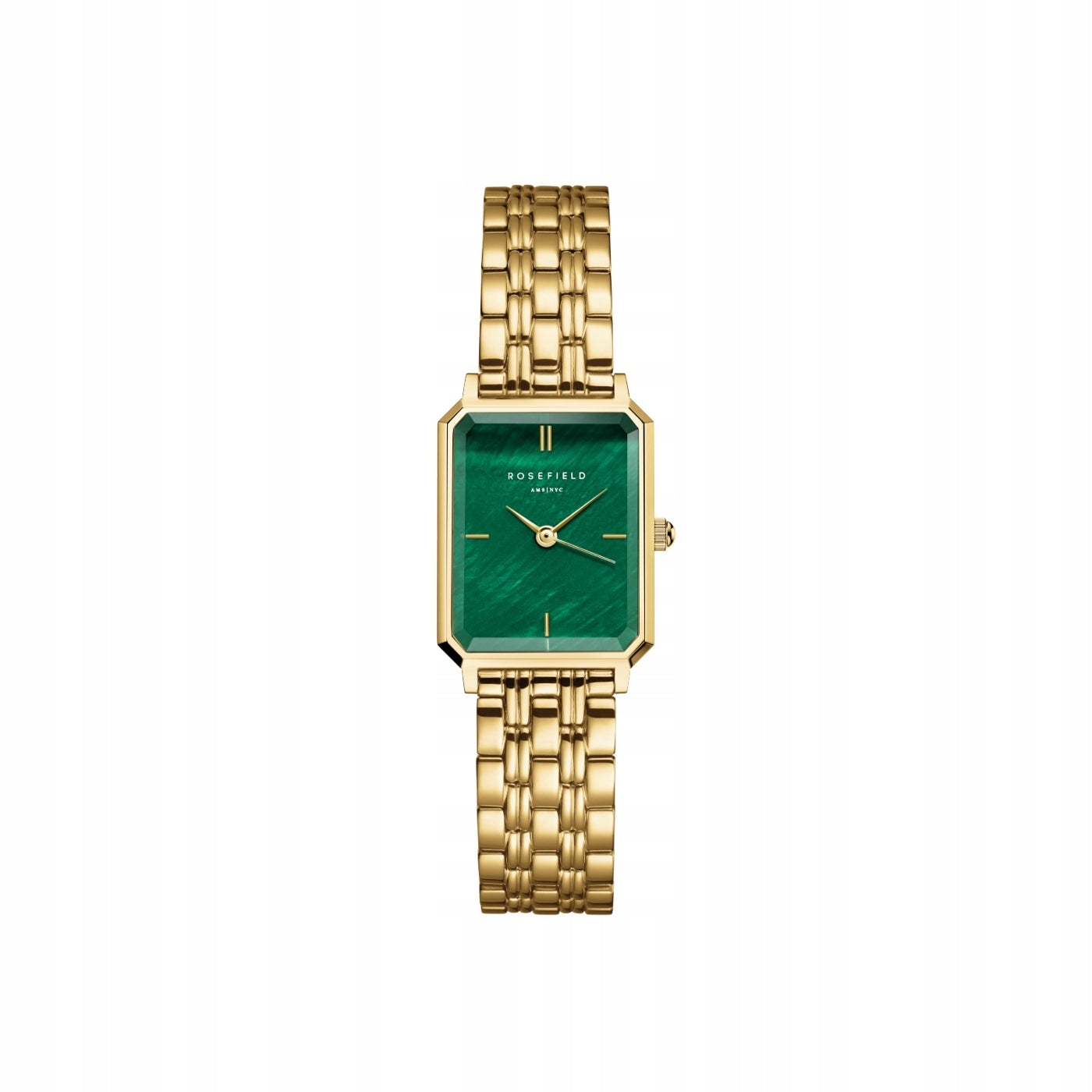 Women's Watch ROSEFIELD Octagonal Gold Classic Elegant Gift Brand Rosefield