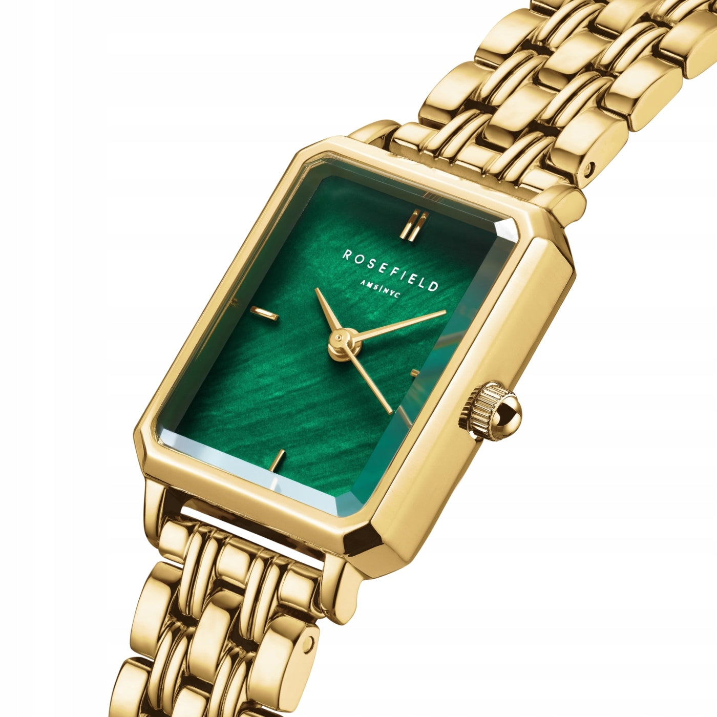 Women's Watch ROSEFIELD Octagonal Gold Classic Elegant Gift