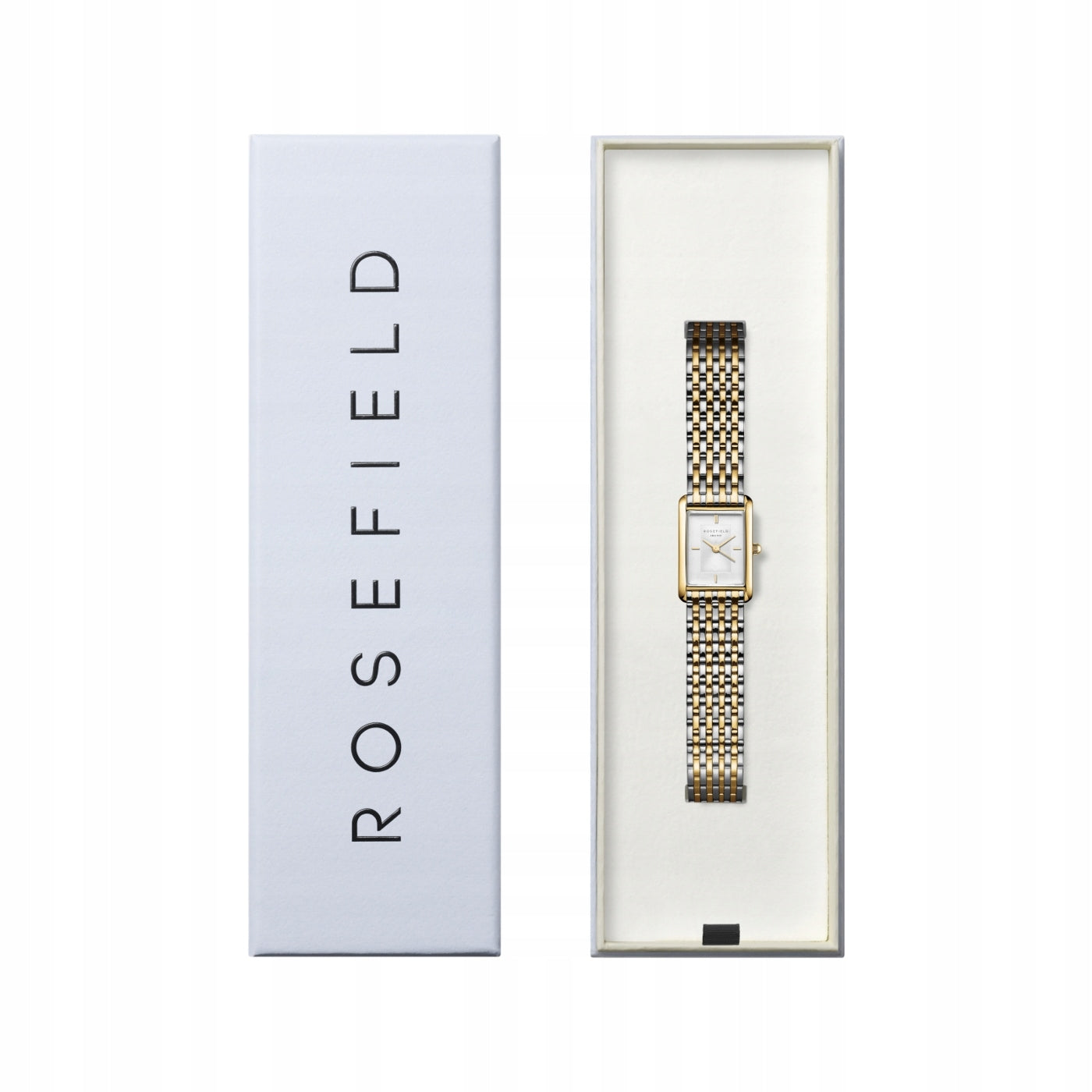 Women's Watch ROSEFIELD Silver Gold Bracelet Small Quartz For Her Manufacturer code HWDSG-H03