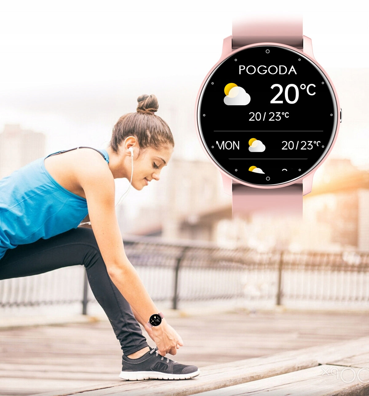 Women's Watch SMARTWATCH sms PULS Waterproof ASPERIA EAN (GTIN) 5905258700755