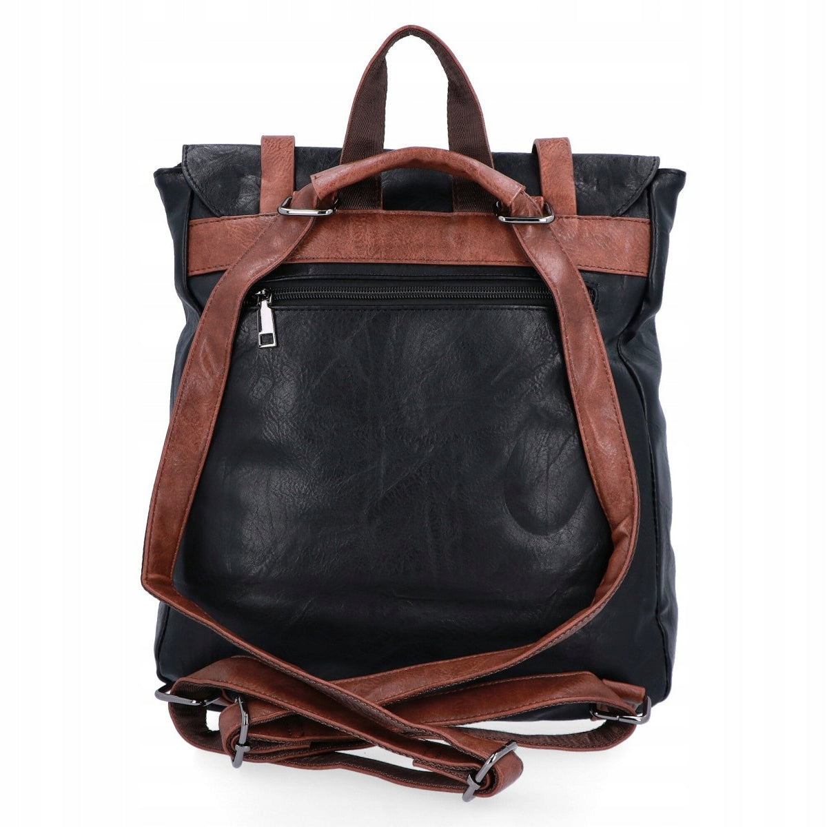 Women's XL Vintage Backpack by Herisson 1652L2049 Black Gender woman