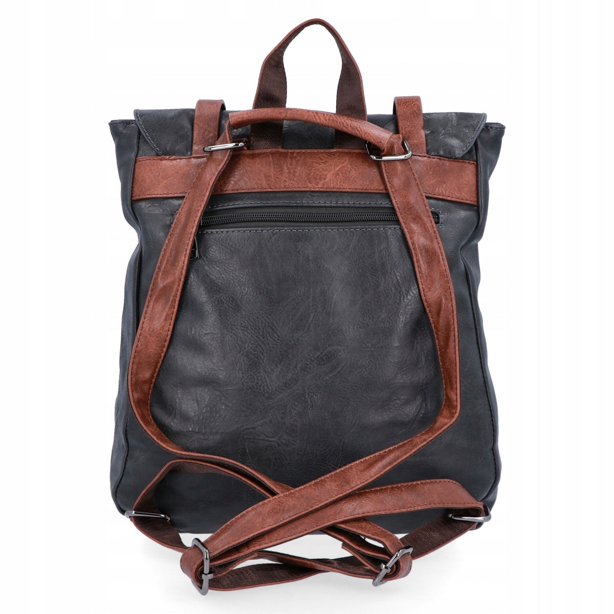 Women's XL Vintage Backpack by Herisson 1652L2049 Grey Gender woman
