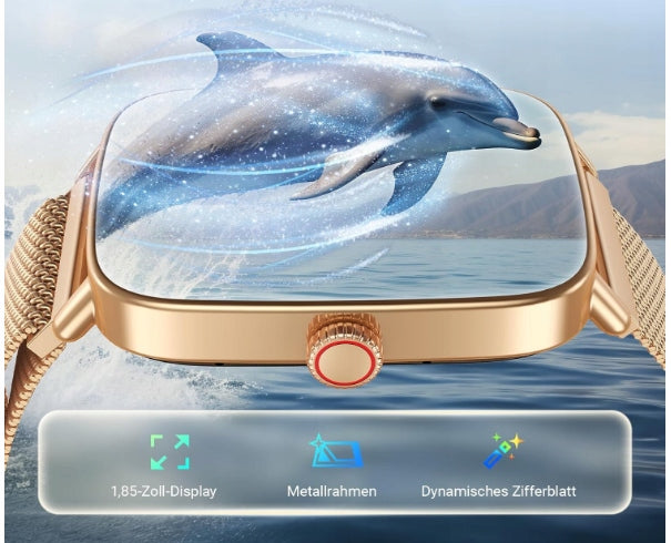 Women's and Men's Smartwatch with Phone Function 1,85 Inch Fitness Watch Brand no brand
