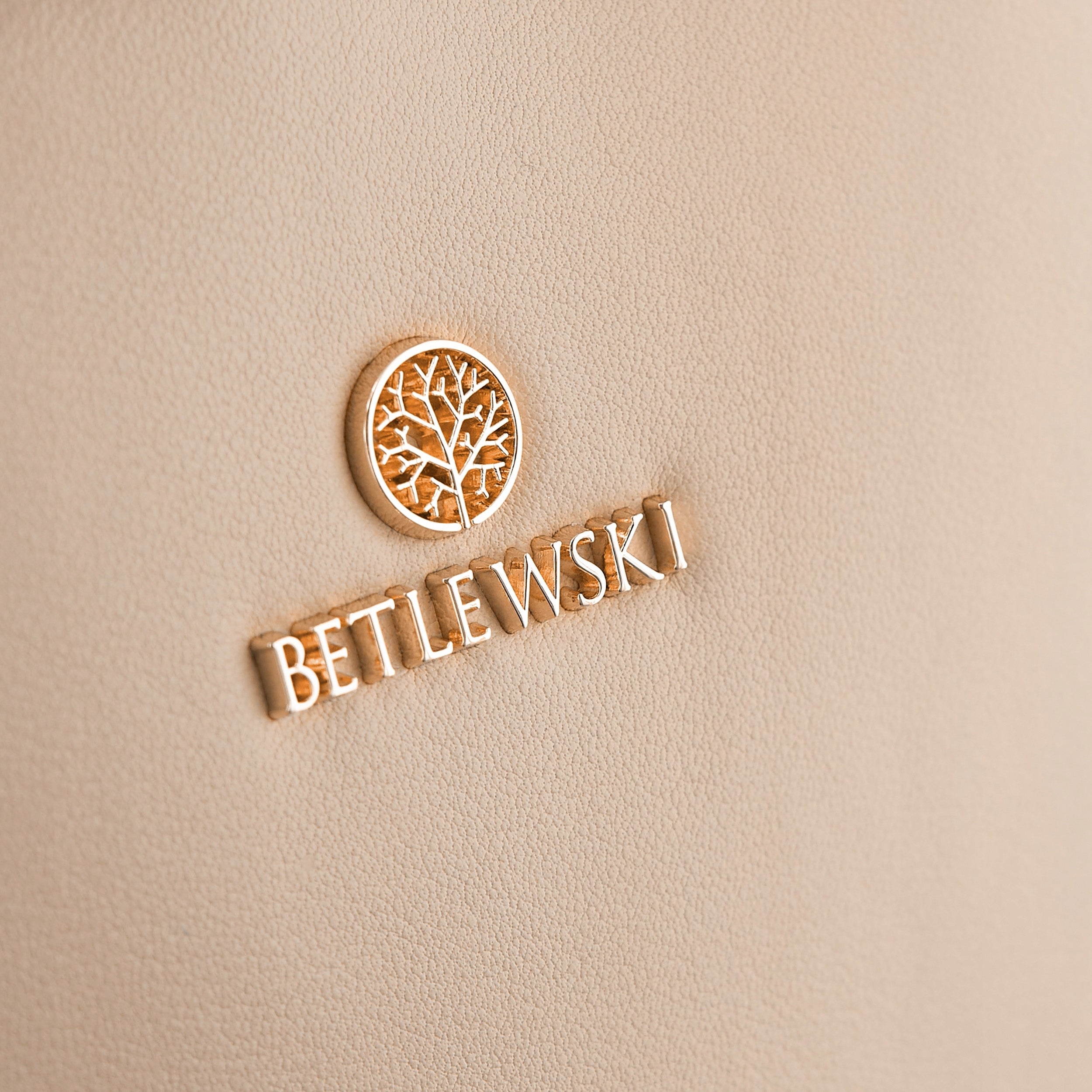 Women's backpack MILEY BETLEWSKI for gift for girl nude backpack small Brand Betlewski