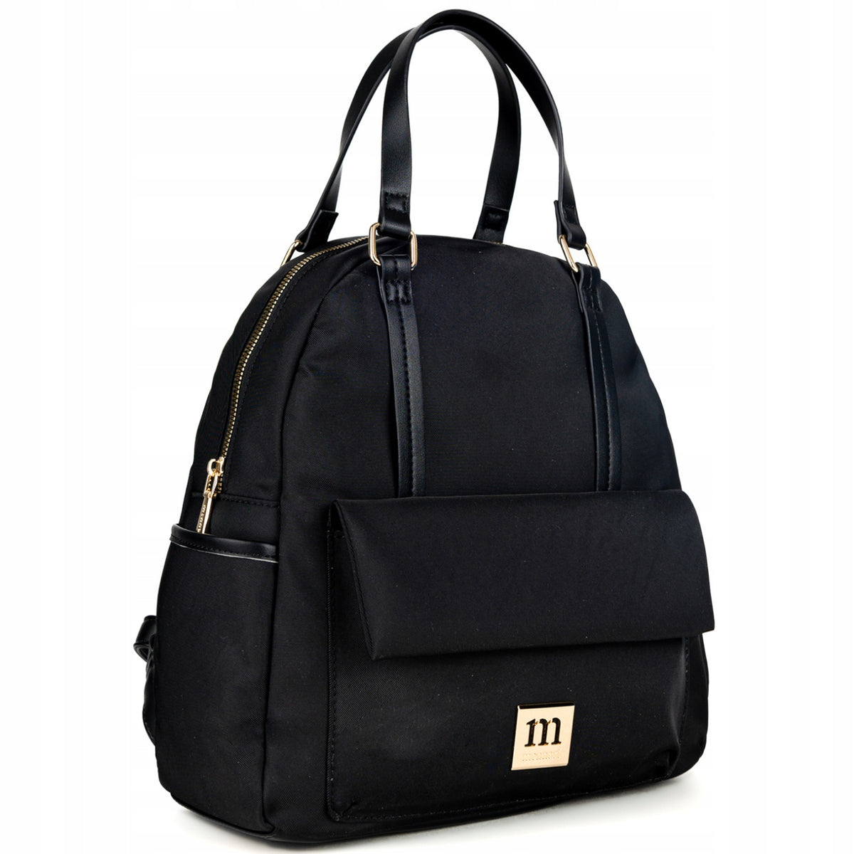 Women's backpack MONNARI black elegant BAG2560-020 urban casual Packaging status original