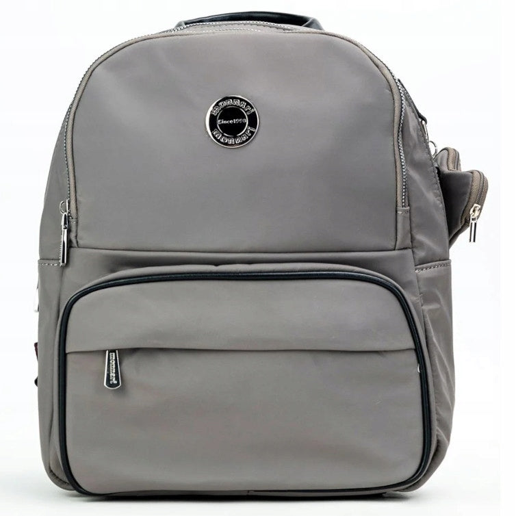 Women's backpack Monnari BAG1930-M19 grey-beige Brand Monnari
