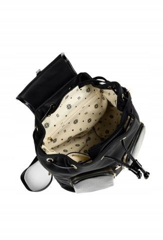 Women's backpack Monnari BAG4150-020 black croco Manufacturer code BAG4150-020