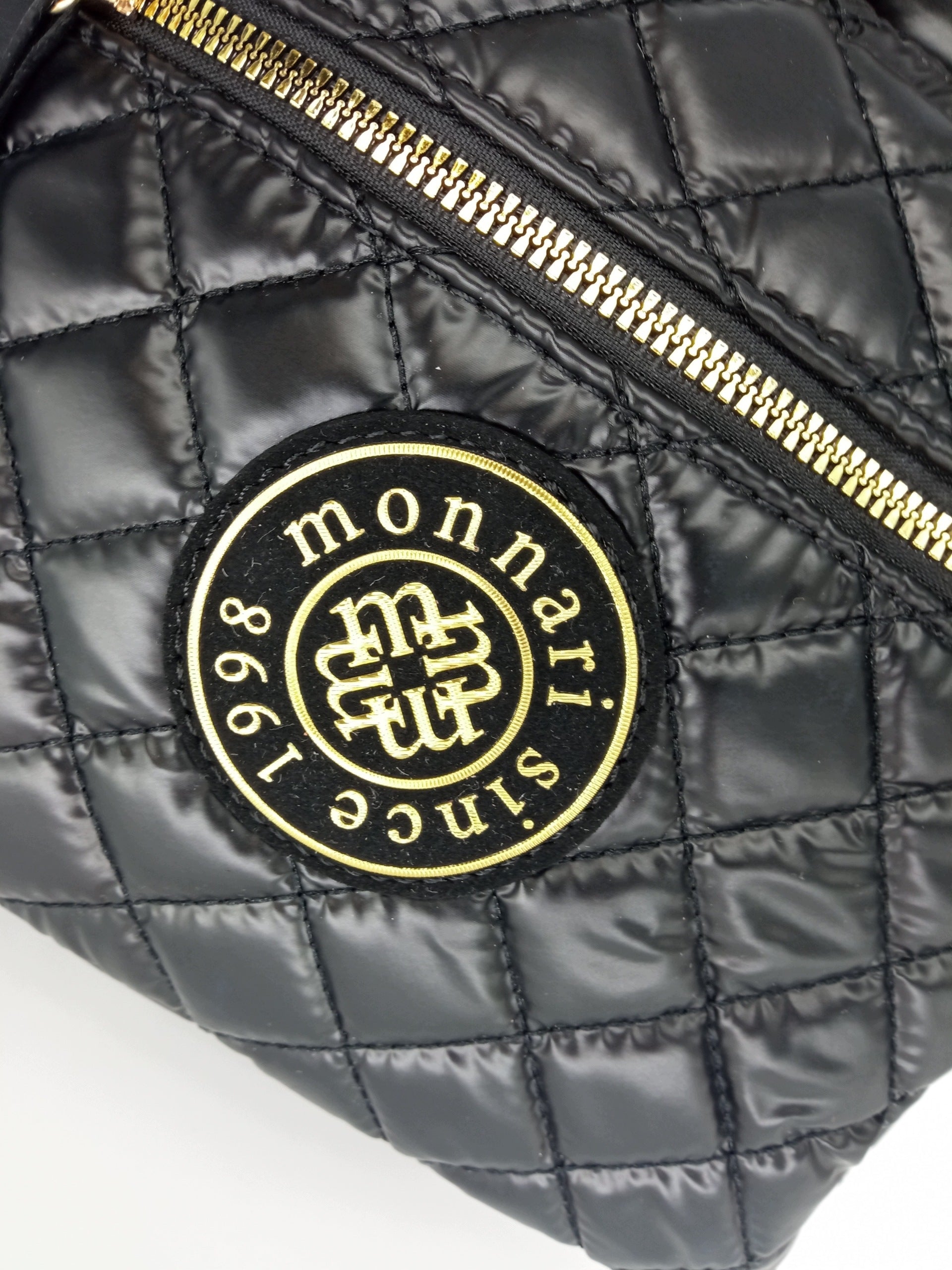 Women's backpack Monnari BAG4170-020 quilted black Brand Monnari
