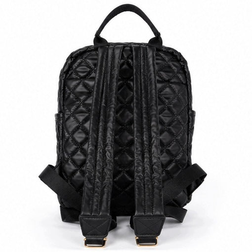 Women's backpack Monnari BAG4170-020 quilted black Packaging status original