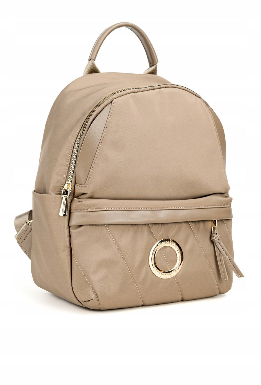 Women's backpack Monnari BAG5380-015 dark beige Packaging status original