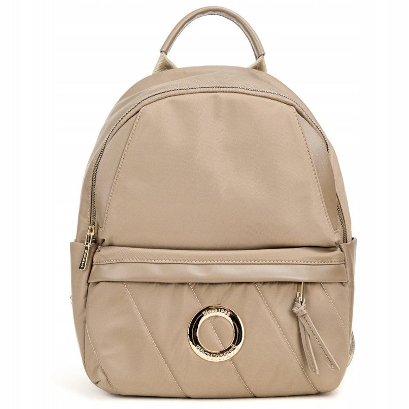Women's backpack Monnari BAG5380-015 dark beige