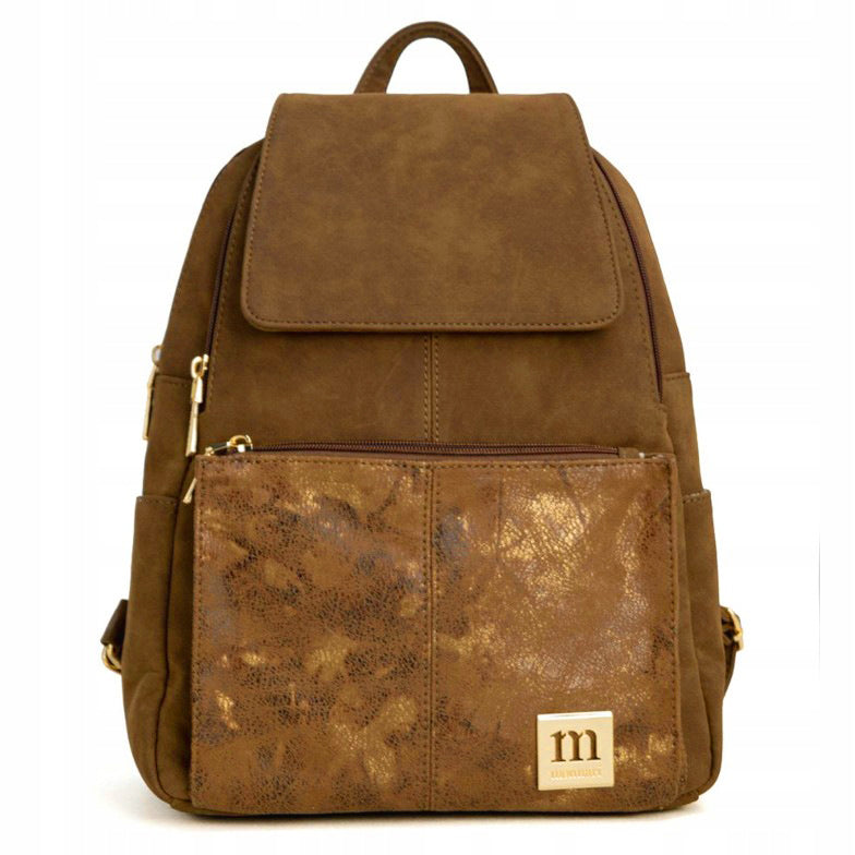Women's backpack Monnari BAG5590-017 collection PREMIUM light brown