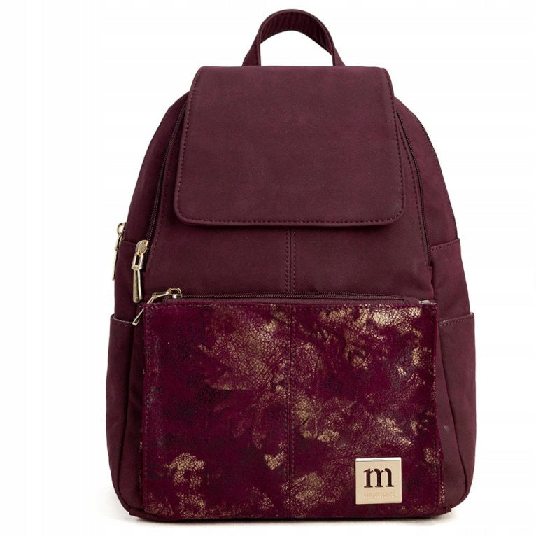 Women's backpack Monnari BAG5590-M05 collection PREMIUM burgundy Packaging status original