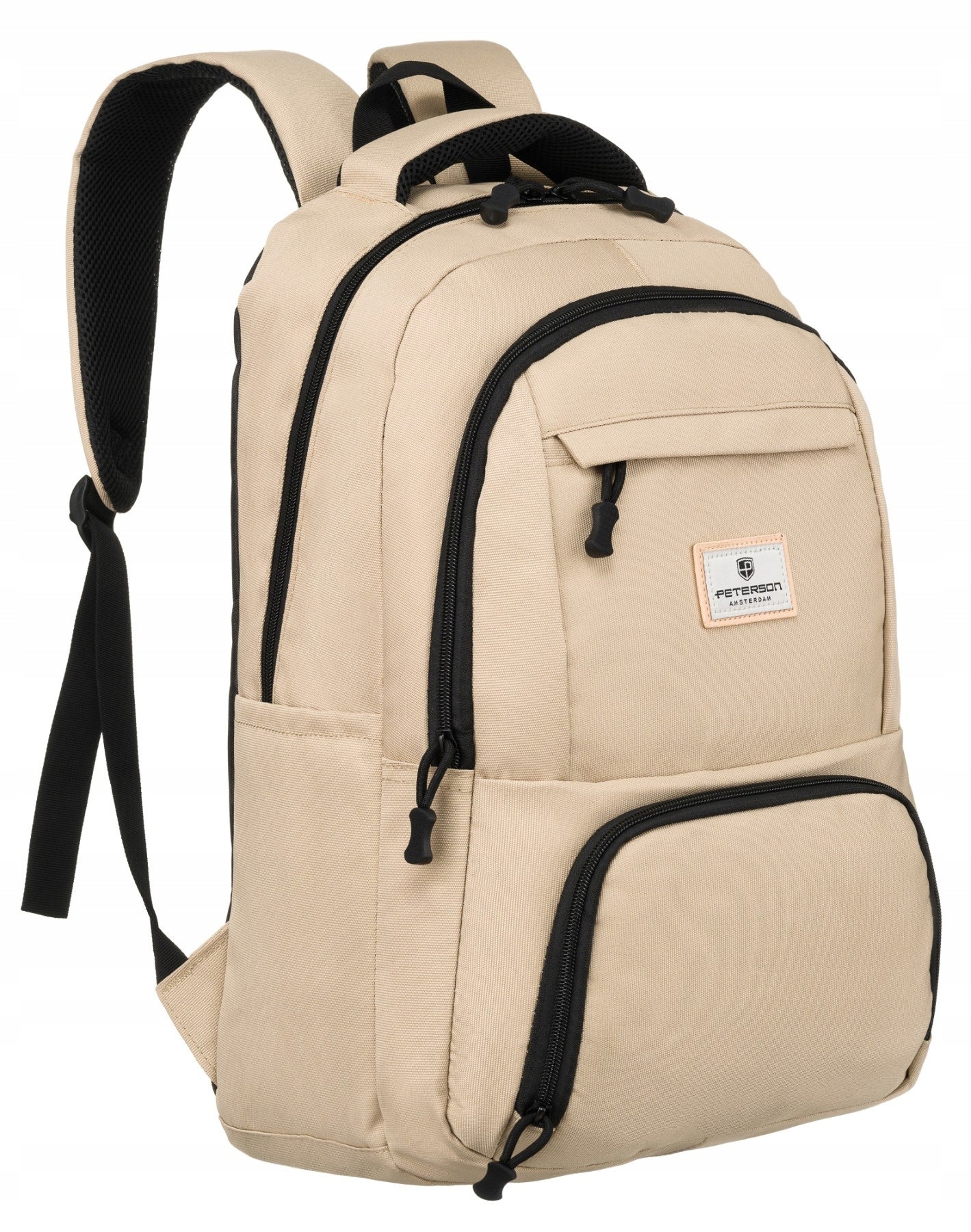 Women's backpack PETERSON fashionable urban backpack roomy with pockets