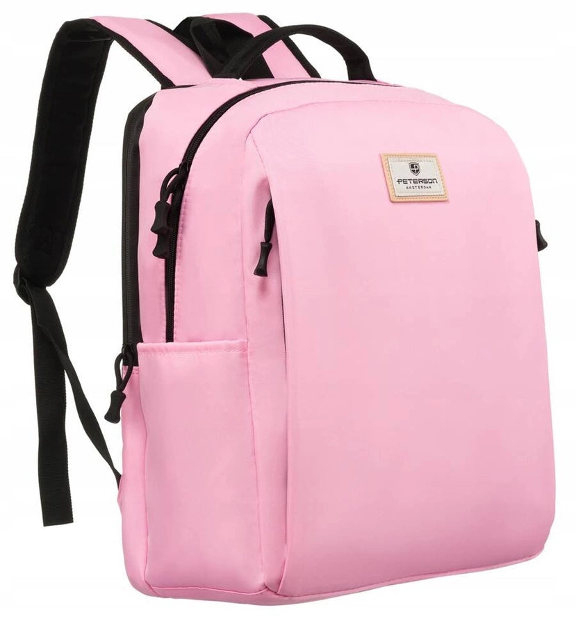 Women's backpack Peterson PTN 77707 pink universal Brand Peterson