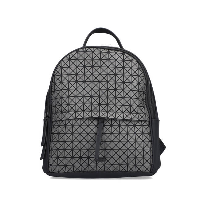 Women's backpack RIEKER H1666-45 grey combination Brand Rieker