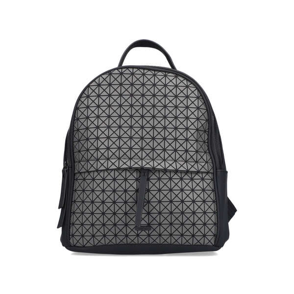 Women's backpack RIEKER H1666-45 grey combination