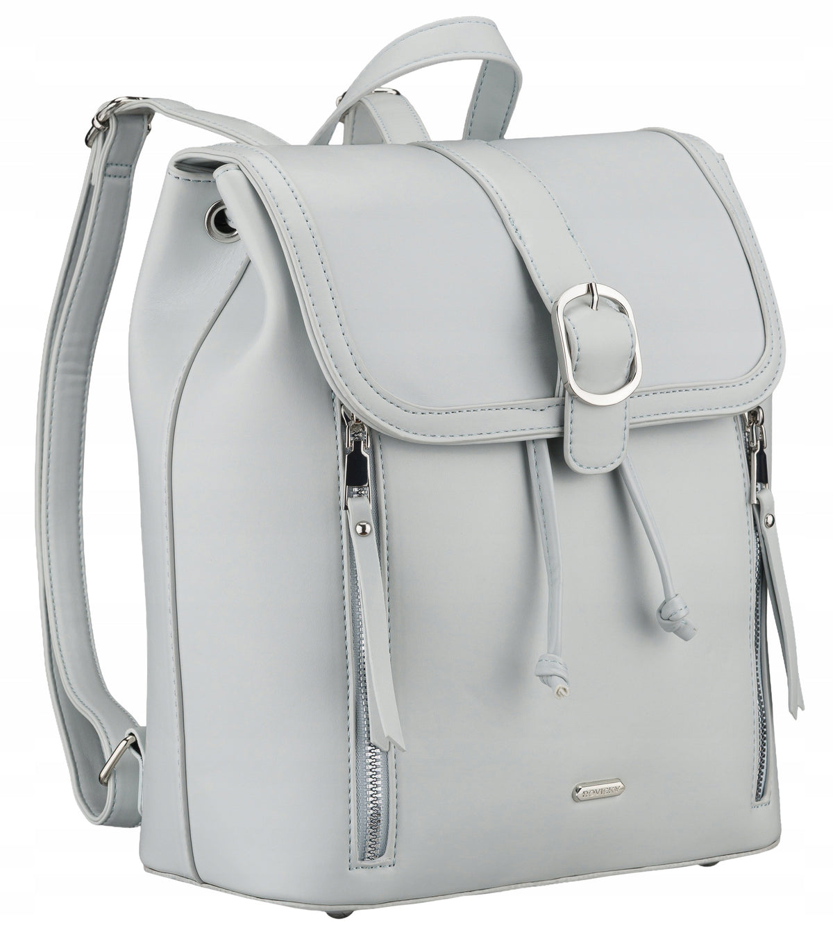 Women's backpack ROVICKY fashionable backpack roomy zip-up light elegant