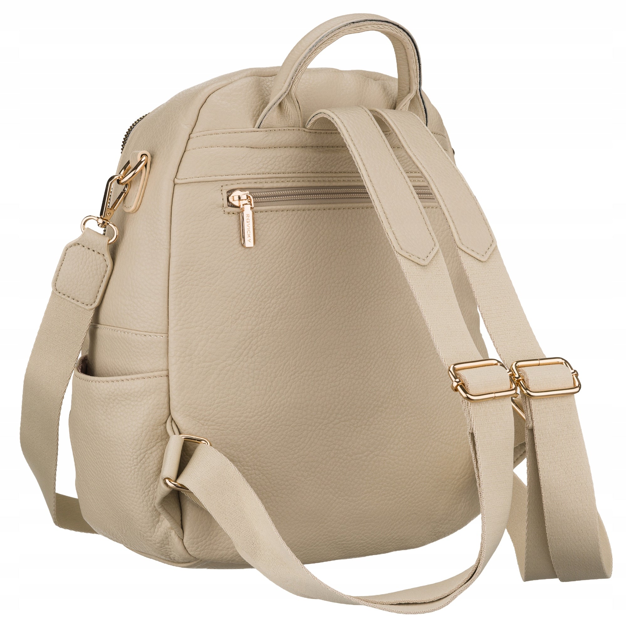 Women's backpack ROVICKY stylish urban backpack made of eco leather lightweight comfortable Brand Rovicky