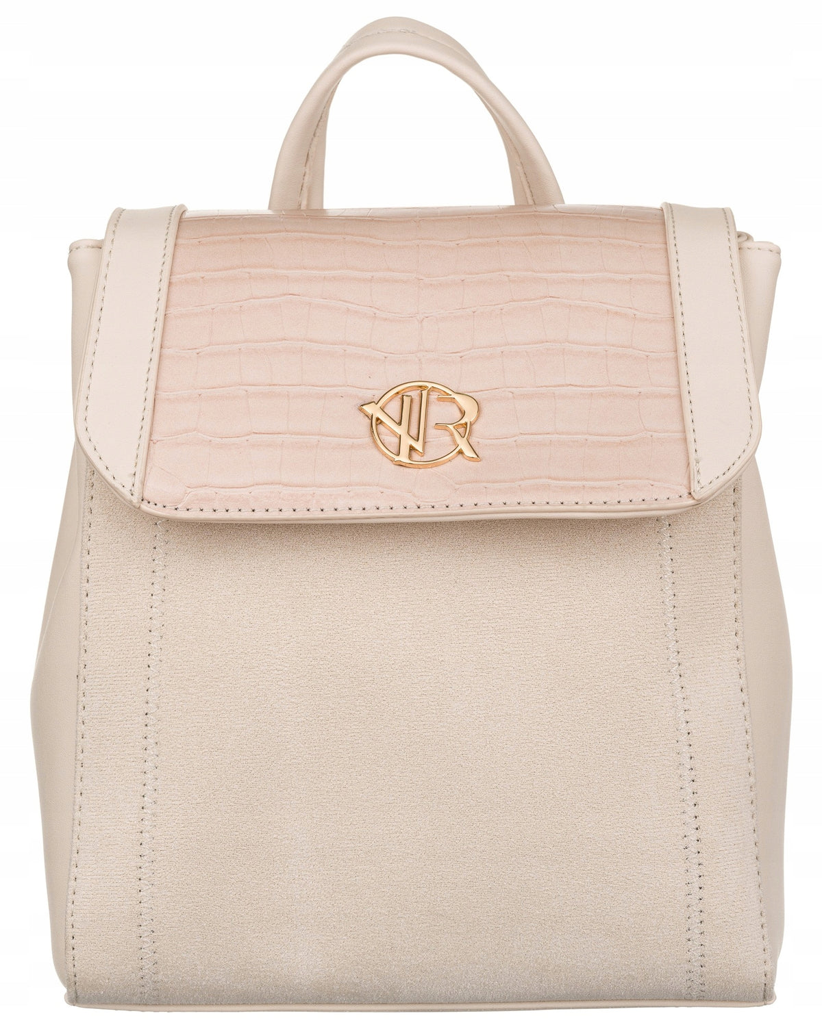Women's backpack Rovicky beige Brand Rovicky