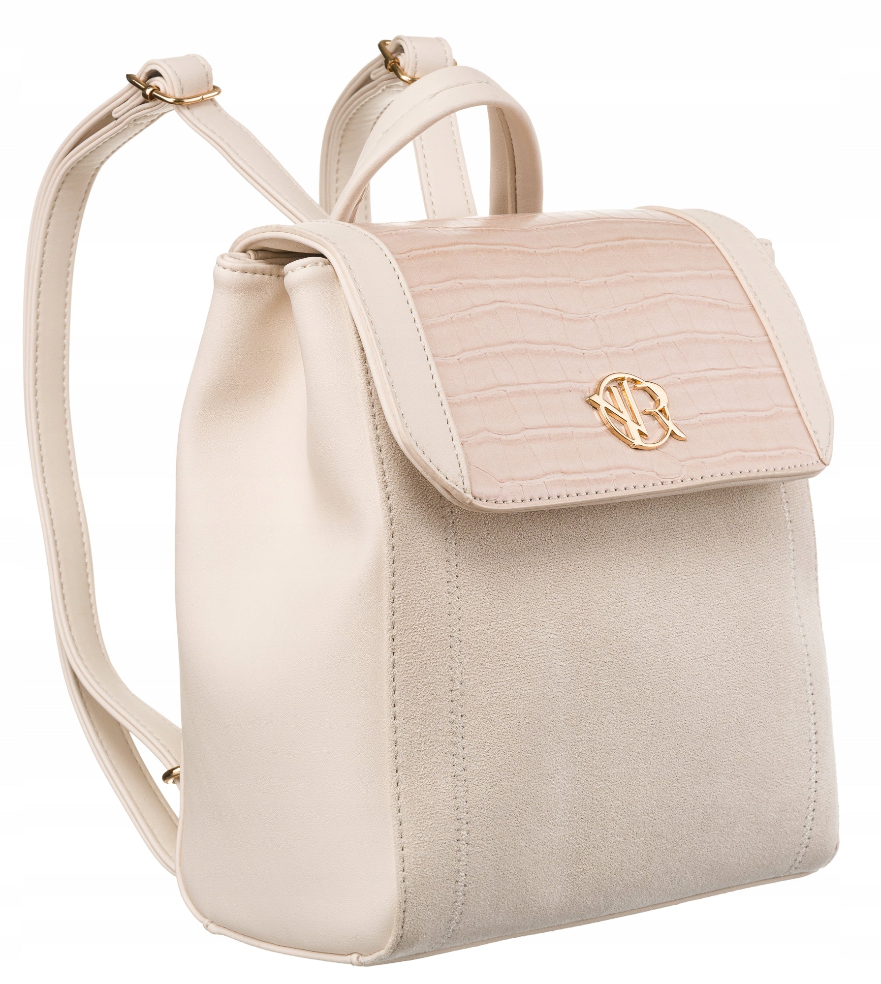 Women's backpack Rovicky beige