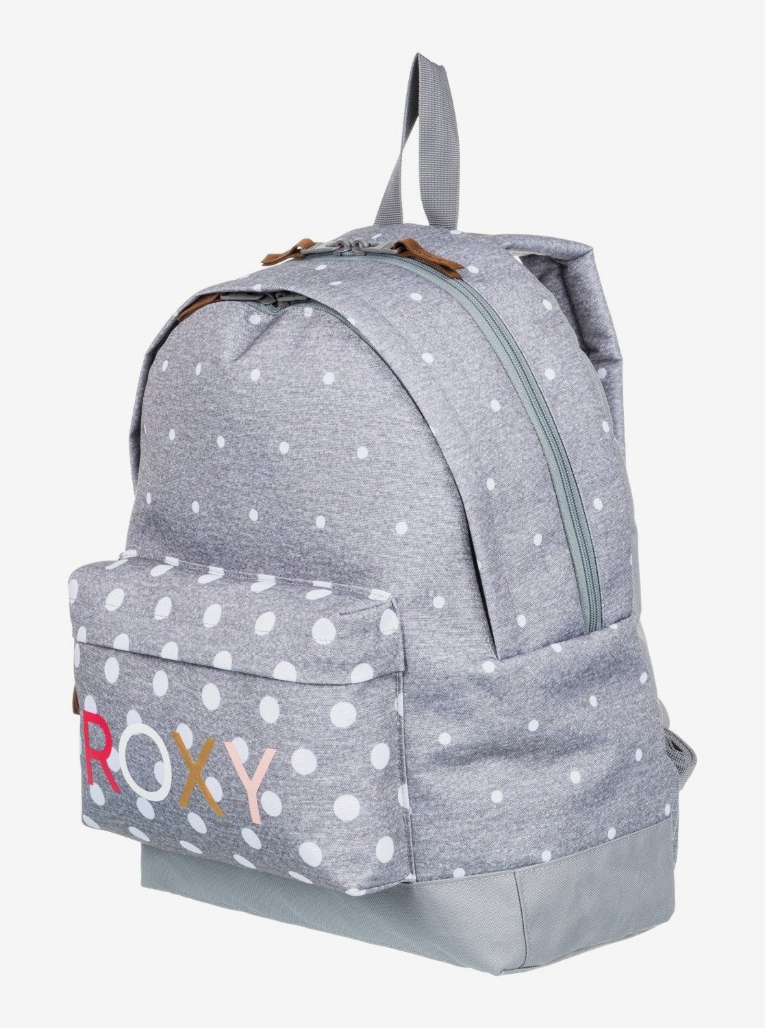 Women's backpack Roxy Heart school girl sports backpack bag gray 30 L
