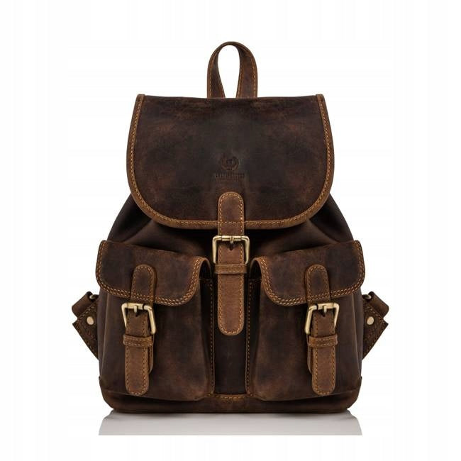 Women's backpack brown PAOLO PERUZZI T-16-BR Gender woman