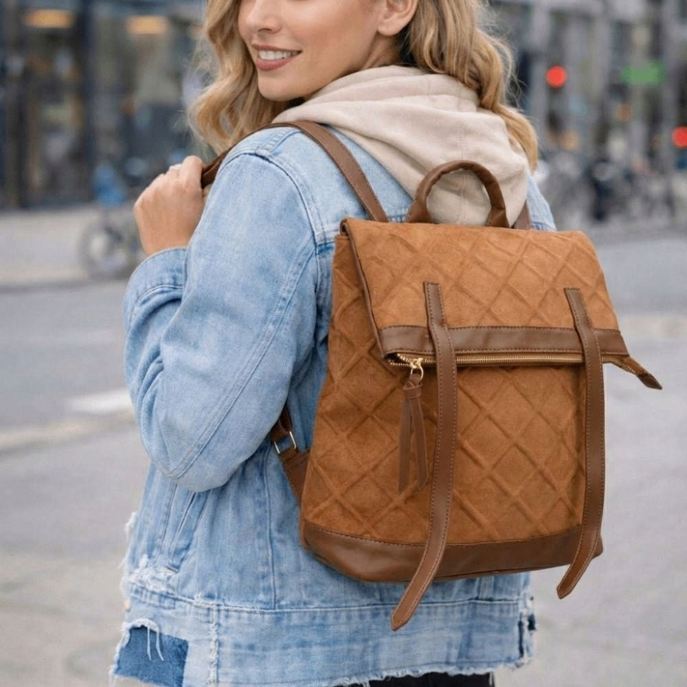 Women's backpack elegant ore A4 classic