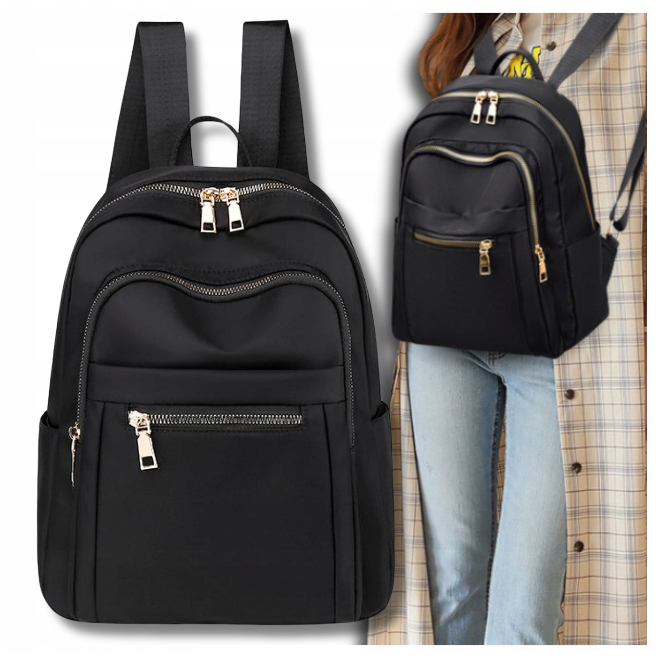 Women's backpack elegant urban school retro large Packaging status original