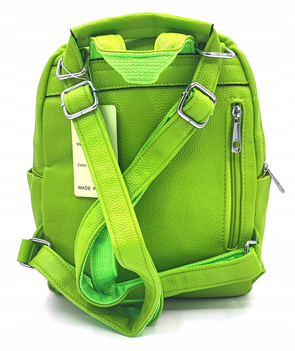 Women's backpack green MARCO CONTI urban elegant EAN (GTIN) 5907649000666