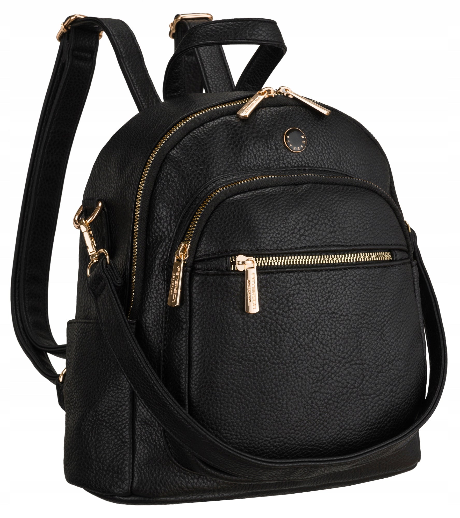 Women's backpack in eco leather Peterson elegant urban fashionable