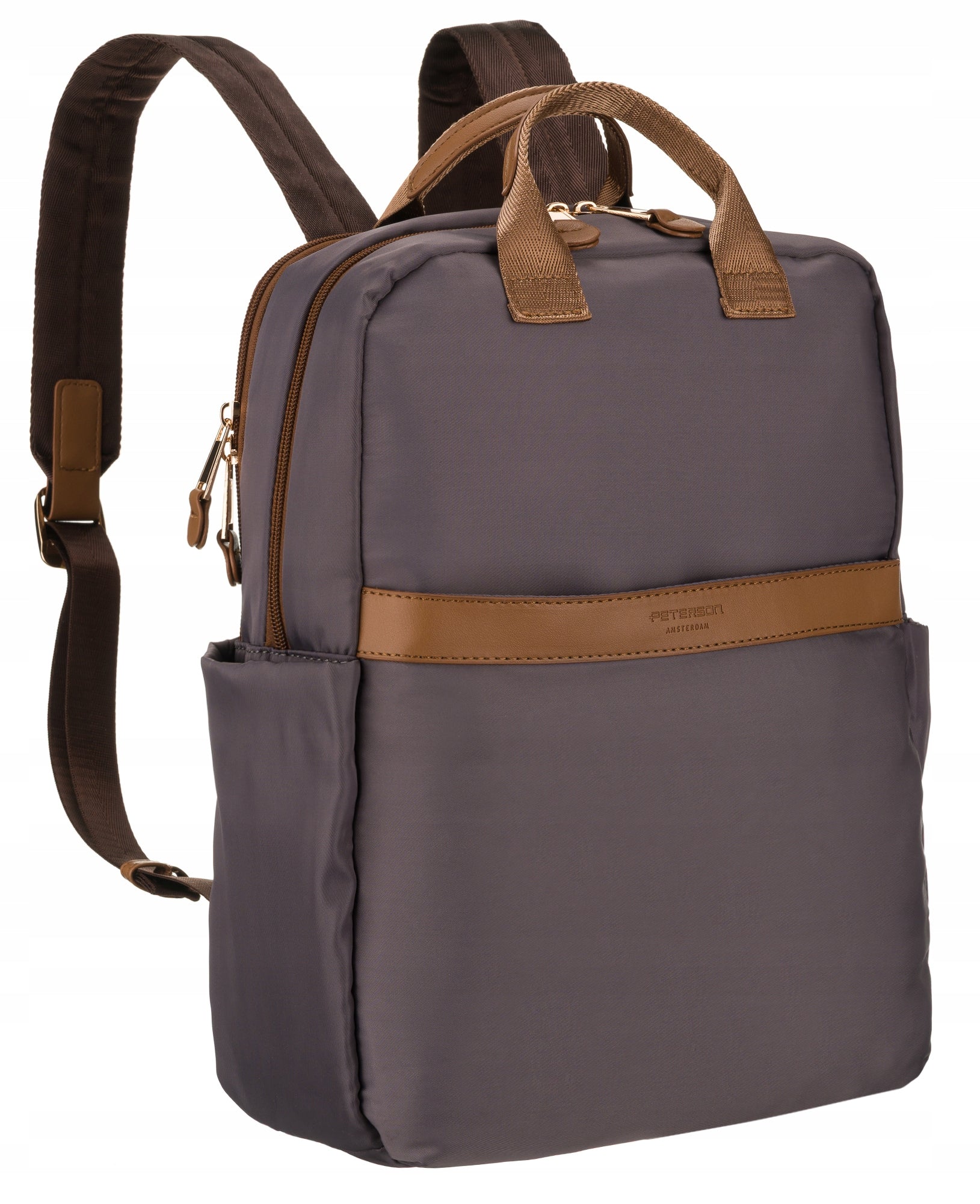 Women's backpack light urban lots of pockets fashionable colors PETERSON