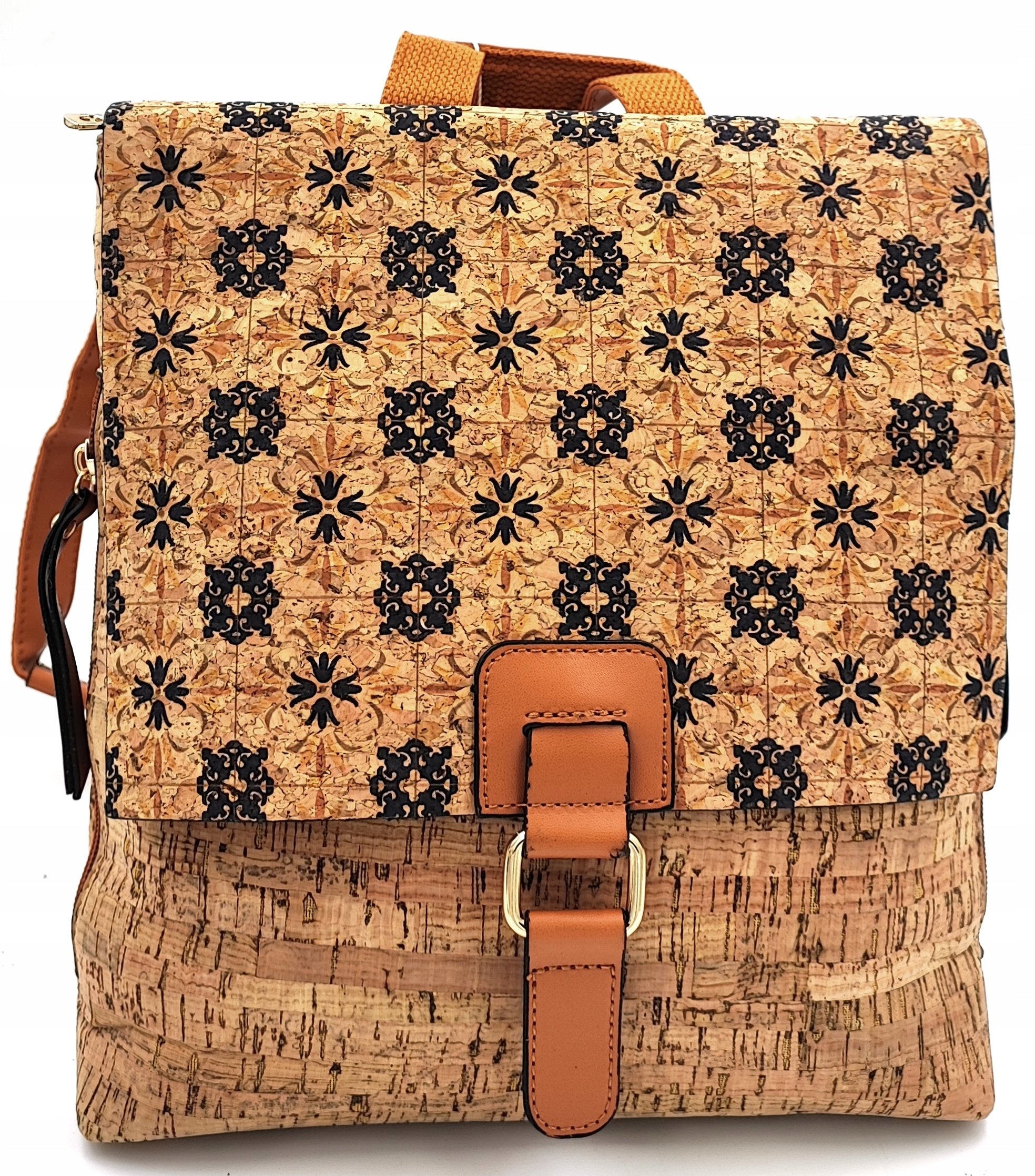 Women's backpack made of natural cork 2in1 - elegant handbag and backpack in one Brand Marco Contti